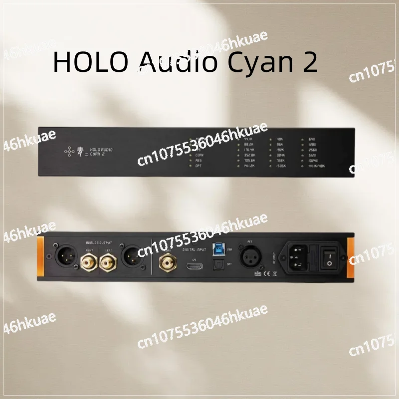 

HOLO Audio Cyan 2 Fully Discrete R2R Decoder DAC, Direct Decoding DSD