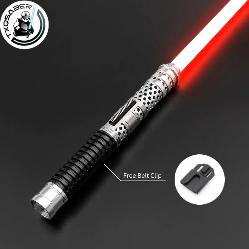 

TXQSABER Proffie Board Replica Ventress Bluetooth Customize Gesture Ignition Metal Hilt Blaster Jedi Laser Sword Collection Toys