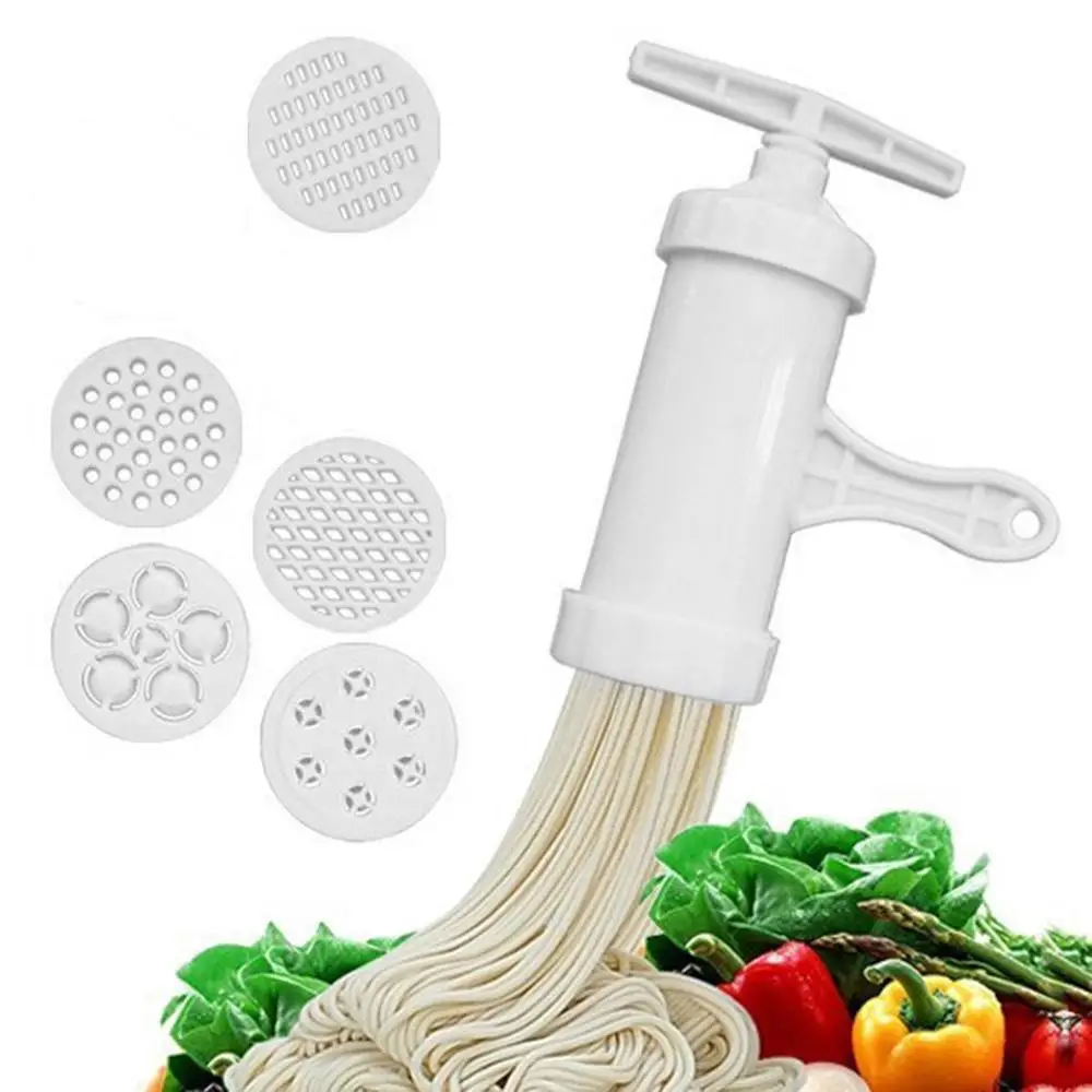 1/3/5SETS Noodle Maker Convenient Durable Plastic Eco-friendly Sturdy Home Use Kitchen Gadget 5-mode Easy To Use Time-saving