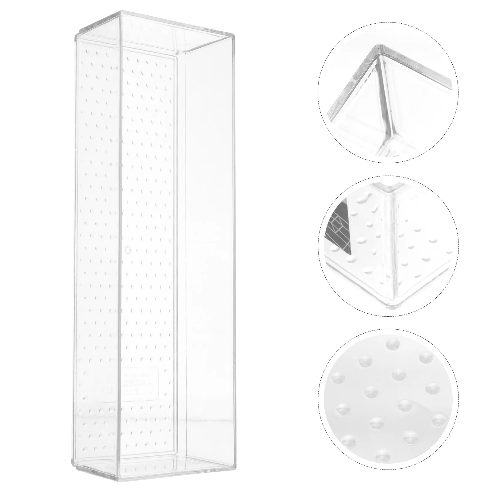 

Drawer Organizer Box Transparent Compartment Storage Case For Makeup Sundries Desktop Divider Container Cosmetics