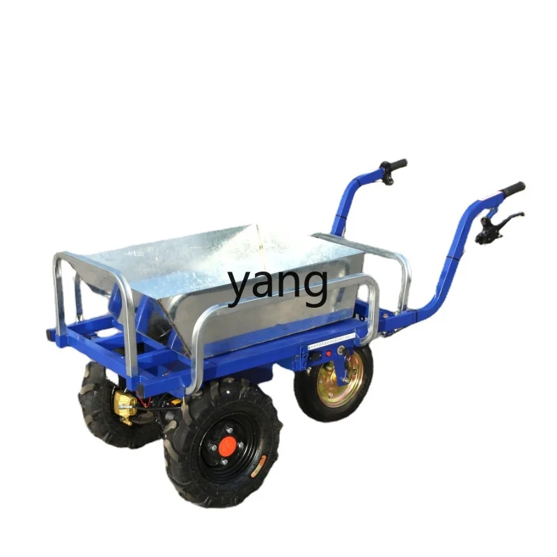 

Yjq Electric Single-Wheeled Cart Agricultural Three-Wheeled Cart Transportation Breeding Climbing Transportation Trolley