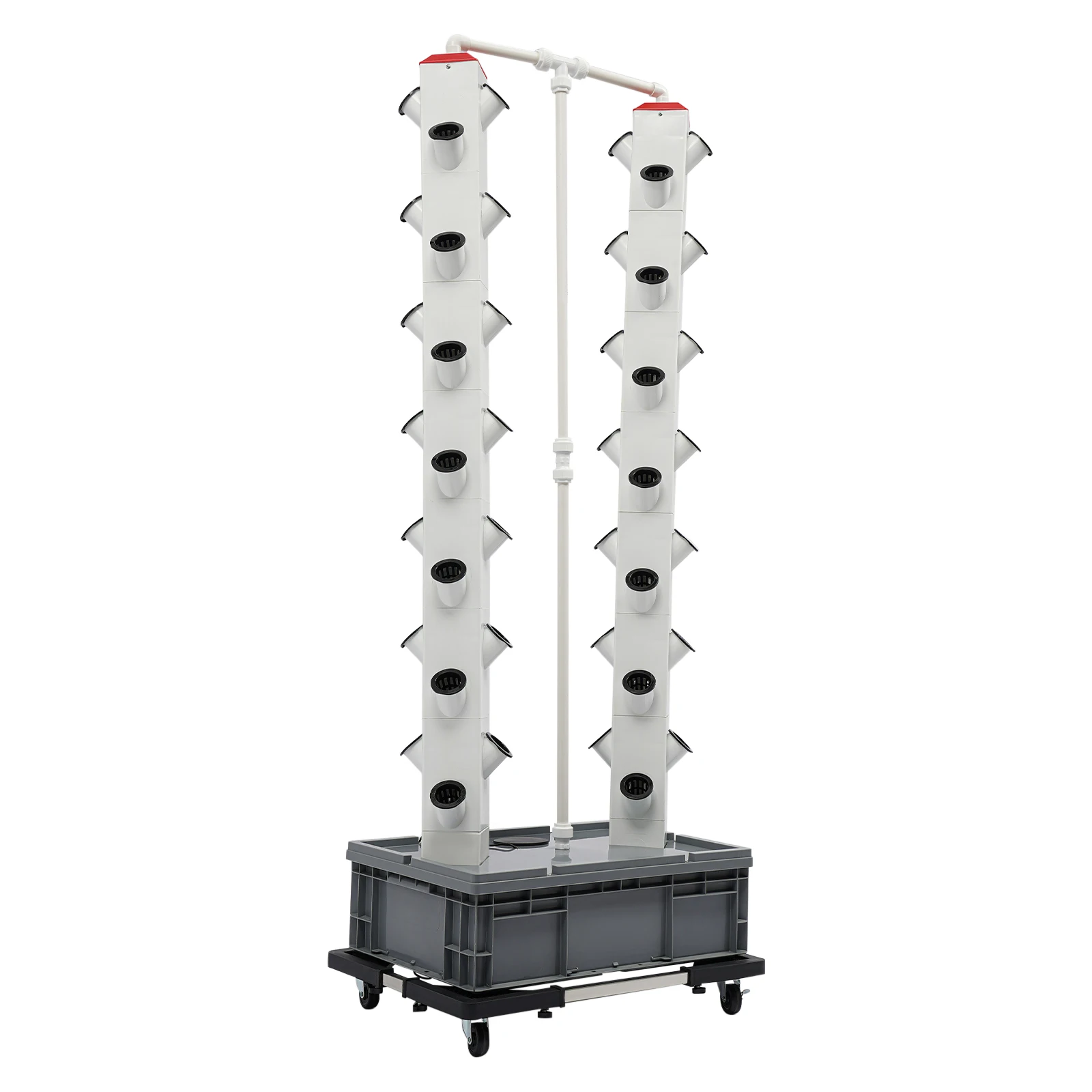 56-Plant Hydroponic Growing Tower, Outdoor Indoor Vertical Garden Smart Garden Kit, Hydroponics Growing Tower