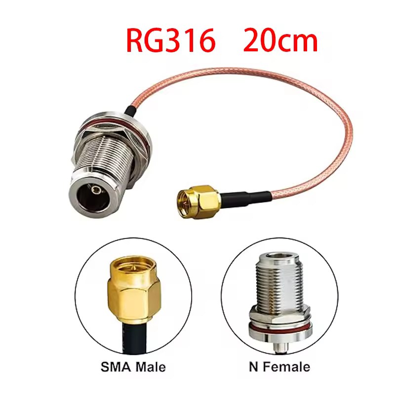 long-range LORA antenna 868MHz 915MHz NB IoT omni N-type connector antenna for Meshtastic Solar Node/Repeaters/Devices Slinkdsco - Image 7