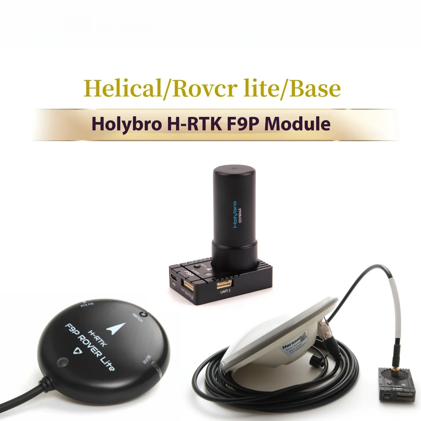 

Holybro H-RTK F9P GPS Дифференциальный сантиметр Позиционирование уровня Геодезический PX4 Pixhawk6 Управление полетом