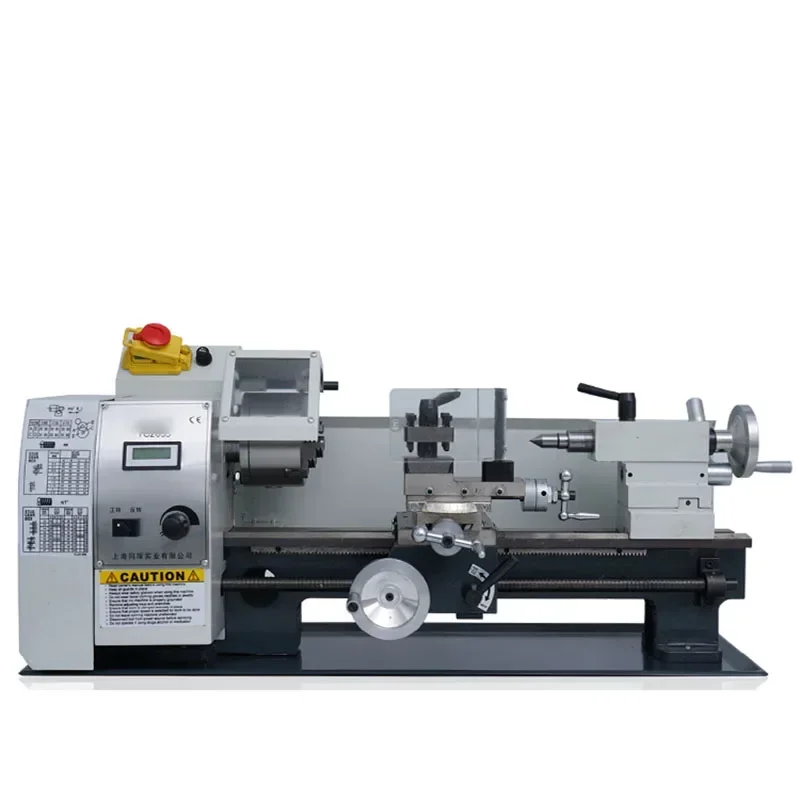 Alat Mesin Pertukangan Logam Mini Meteran Mikro Bubut CNC Multifungsi Elektrik Baru 220V Mesin Manik Kecil Rumah Tangga