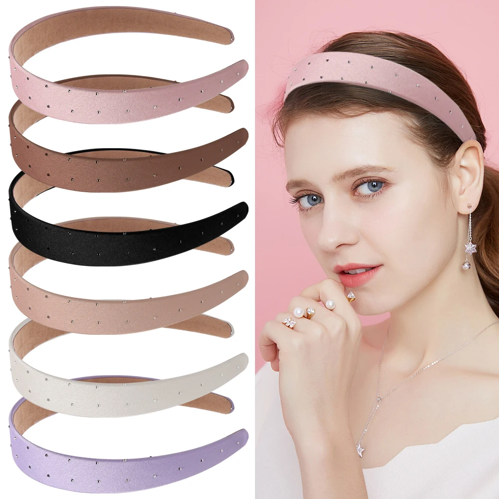 2024 New Hot Selling Women's Hair Hoop Center Trend Fashion Multi-color Handmade DIY Headbands For Boys And Girls