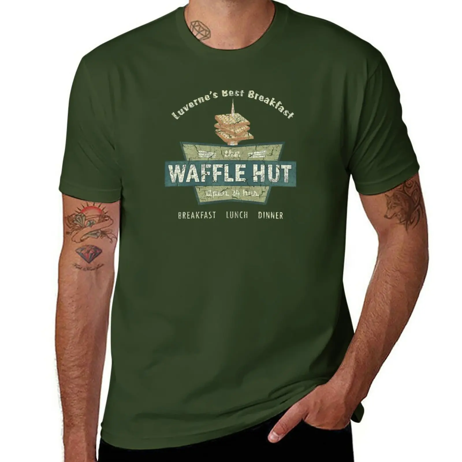 The Waffle Hut (Fargo Season 2) T-Shirt korean fashion graphics men t shirts