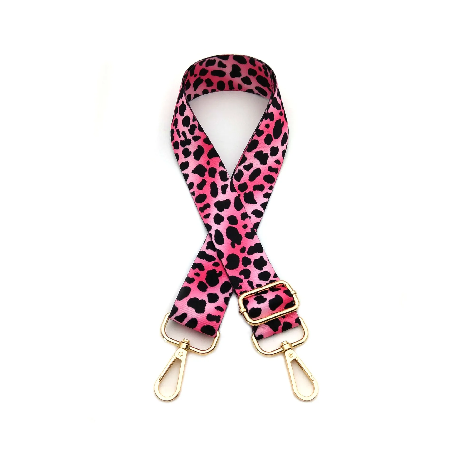 IGNICASE Bag Strap Fashionable Leopard Print Single Shoulder Oblique Span Adjustable Replacement Long Shoulder Strap Accessories