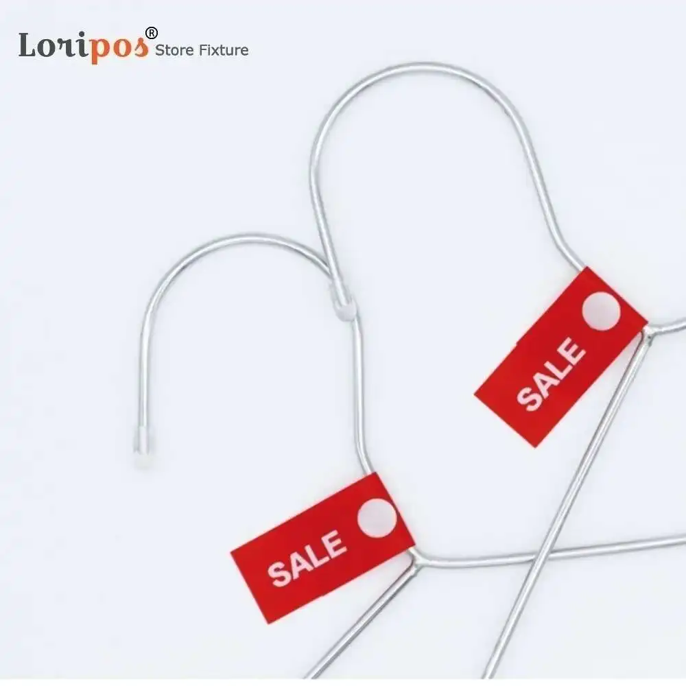 100 PZ Taglia Gancio Indicatore Classificazione Etichetta Divisore Fibbia VENDITA Speciale Mark Clip Identificazione Abbigliamento Calzature Logomark