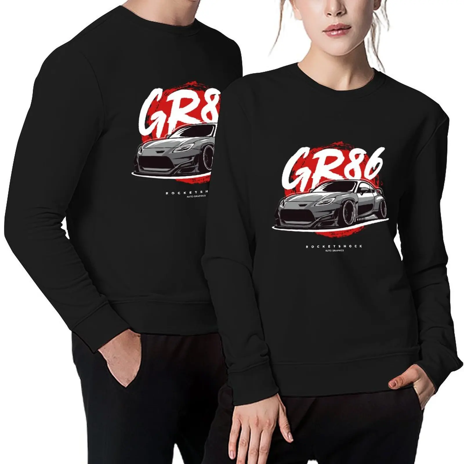 

GR86 Custom Pullover anime clothing tracksuit mens clothing korean autumn clothes anime sweatshirt