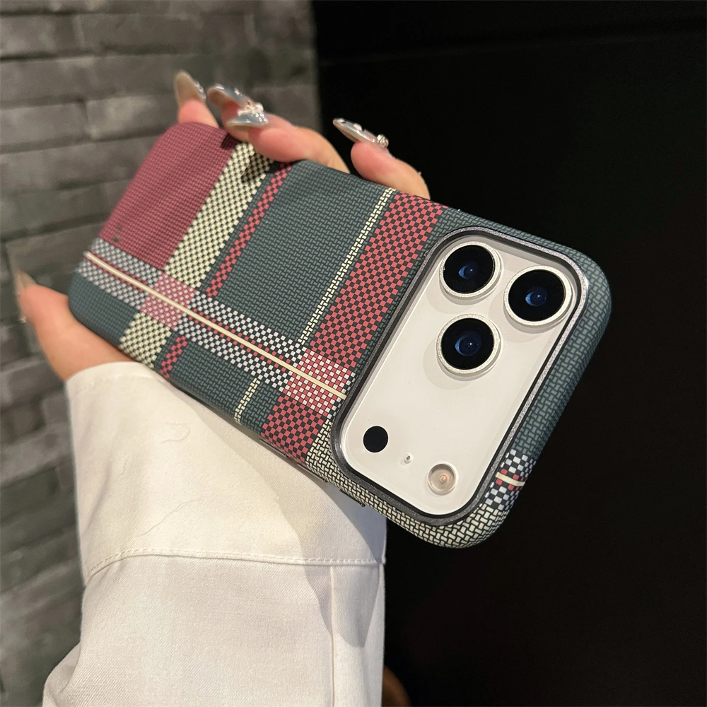 حافظة لهاتف آيفون 17 برو ماكس 16 15 14 Plus 13 12 11 مغناطيسية لهاتف Magsafe الملون #1