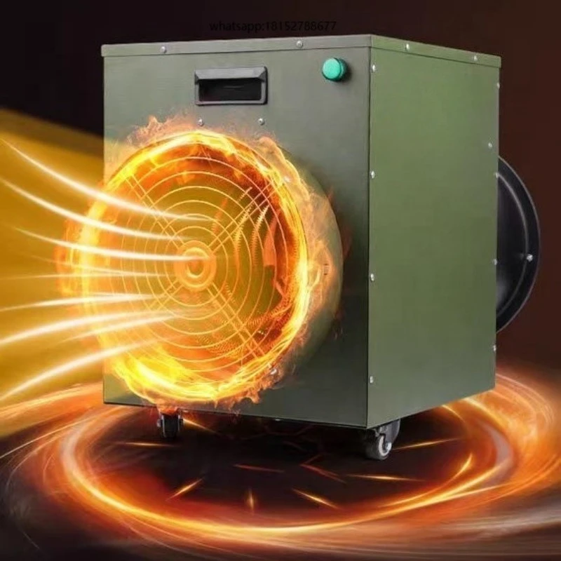 High-Capacity Air Heater for Livestock Farms and Greenhouses