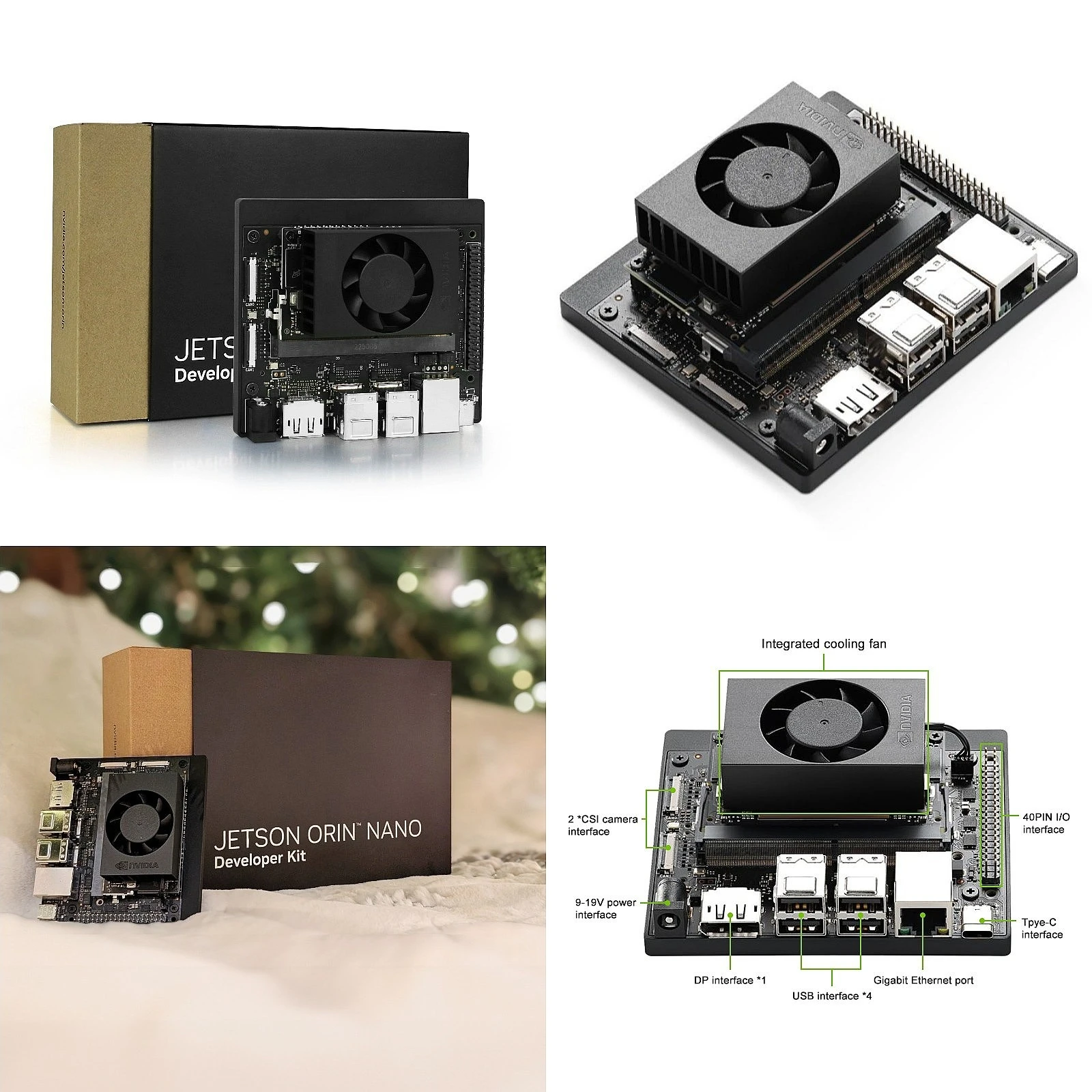 4GB 8GB 34Tops 67Tops Official Module New Jetson Nano Super Development Kit NVIDIA Jetson Orin Nano Super