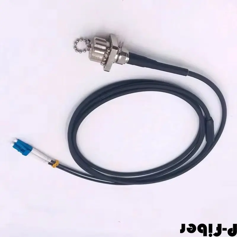 60-120m 2 core ODC-LC SC FC 5.0mm TPU singlemode armored jumper outdoor 80m 100m70m SM 2C female male patchcord P-fiber 2 fibers