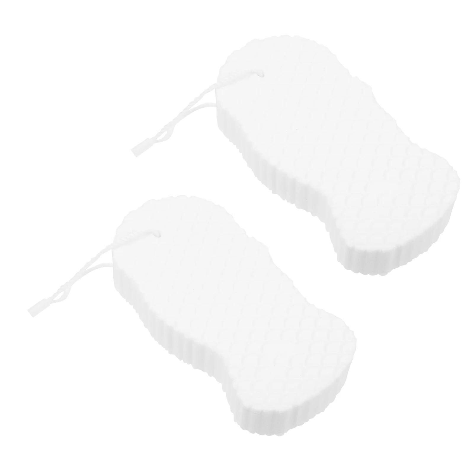 

2 Pcs Baby Body Cleaning Sponge Durable Portable Baby Cleaning Scrubber Bathing Tools Travel Use Body Bath Sponge