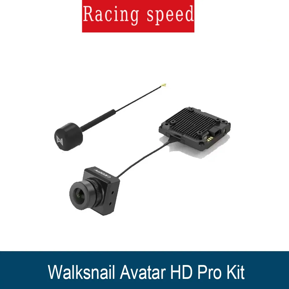 

Камера Caddx Walksnail Avatar HD Pro 1080P/120 кадров в секунду FOV 160 ° Объектив 8 Мп F/1,6 с большой диафрагмой поддерживает гиропоток для RC FPV Drone