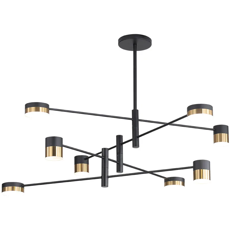 Imagem -06 - Nordic Modern Chandelier For Living Room Led Hanging Fixture Lights Indoor Pendant Lighting Home Decor Quarto Jantar Estudo