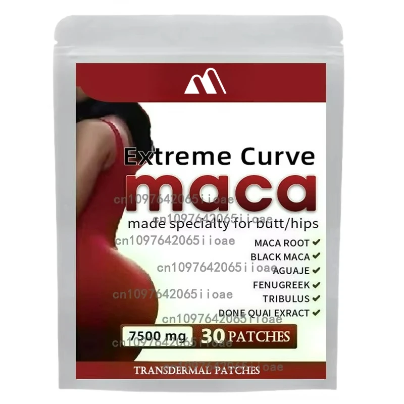 Womens Maca Root Transdermal Patches Support Energy, Hormone Balance Made Specalty for Butt/hips 30 Patches