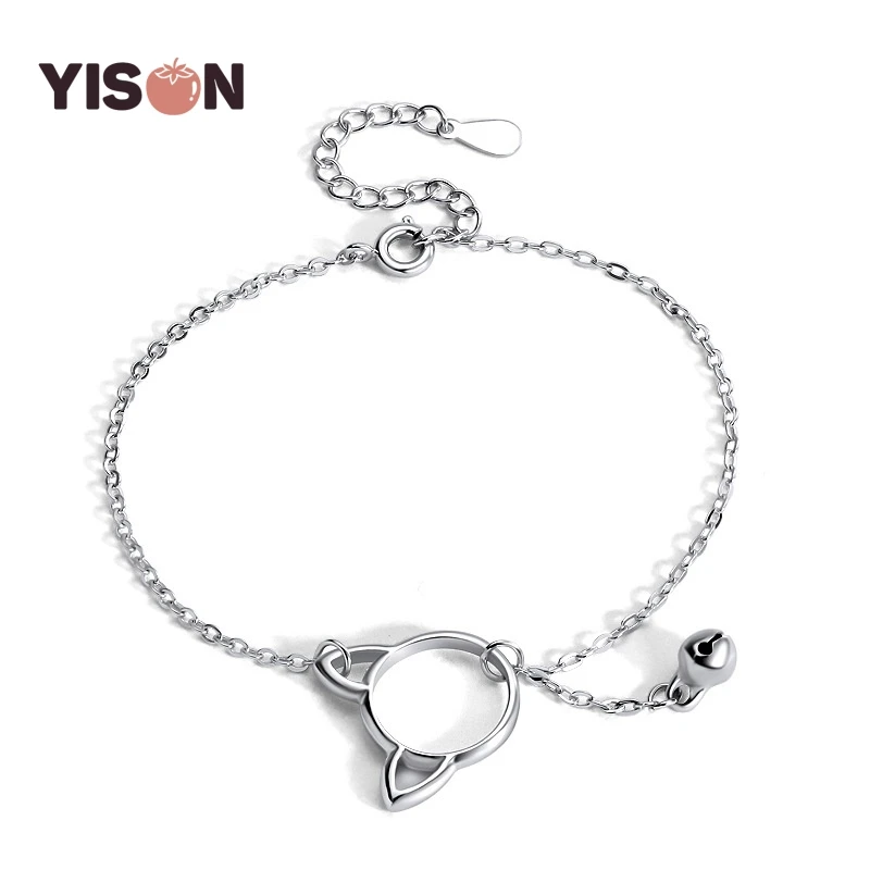 

New Exquisite Trendy Kitty Bell Sweet Bracelet For Women Beautiful Fashion Party Friends Gift Charm Jewelry Accessories