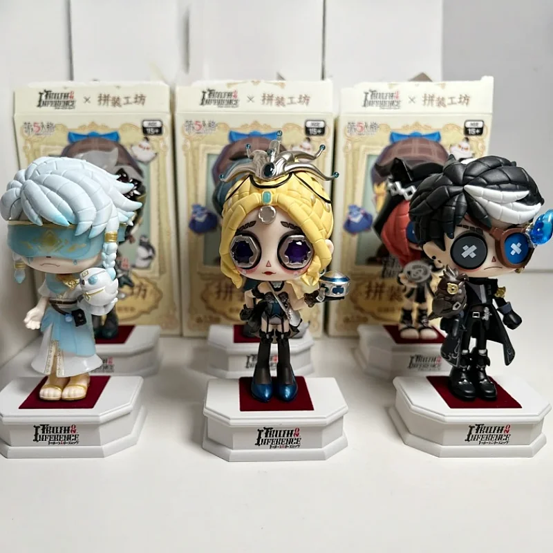 Netease Identity V تحت الحقيقة صندوق أعمى - نموذج لجسم سطح المكتب القوطي العصري القابل للجمع هدية لطيفة للأطفال