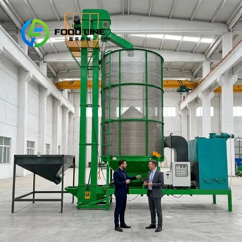 Energy Saving Mobile Grain Drying Equipment with Control System for Farm and Field Use Mobile Grain Dryer Machine