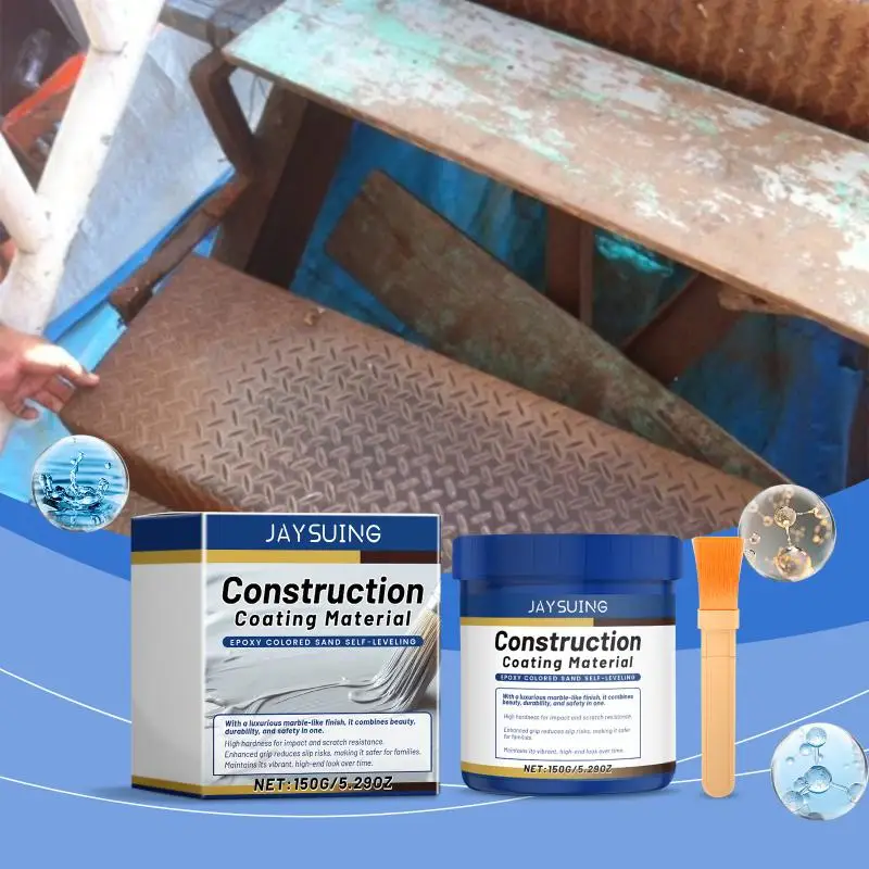

Водостойкое эпоксидное покрытие Jaysuing Gray на водной основе для пола: устойчивое к трещинам, износостойкое, долговечное, быстросохнущее.