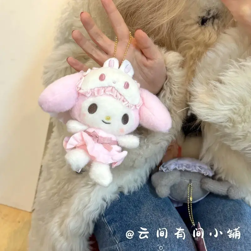 My Melody Hangyodon Anime Kawaii Sanrio Tas Hanger Decoratie Leuke Cartoon Baby Mooie Pop Kerstcadeaus Speelgoed voor Kinderen