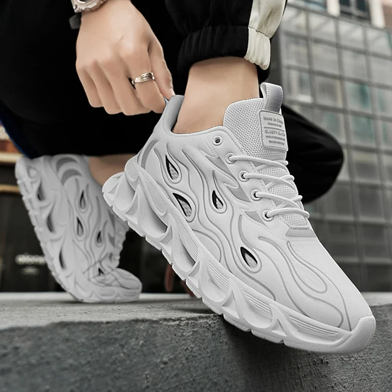 

Men Field Training Flat Outdoor Sports Mesh Cushioning Casual Walking Shoes Running Shoes 2025 New Luxury Sneakers Man Zapatos