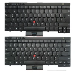 Clavier pour Lenovo ThinkSub, T530, T530i, Tturquoise, T430s, T430I, X230, W530, Lturquoise, L530, États-Unis, Royaume-Uni, Espagnol, Latin, Allemand, Nouveau