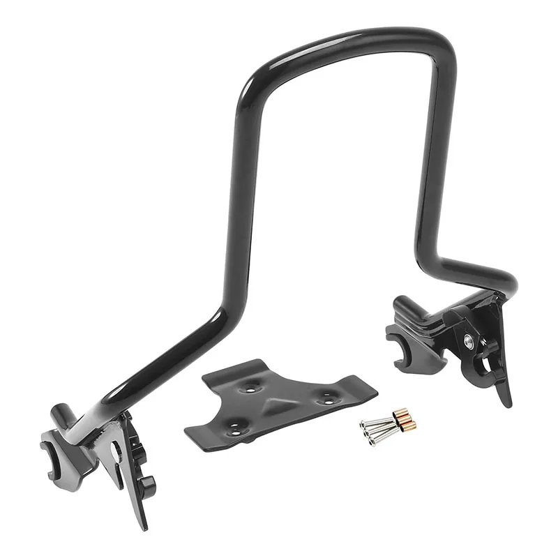 Motorcycle Detachable Upright Sissy Bar Backrest For Harley Touring Road King Street Glide Road Glide 2009-2023 2021 18 19 17 15