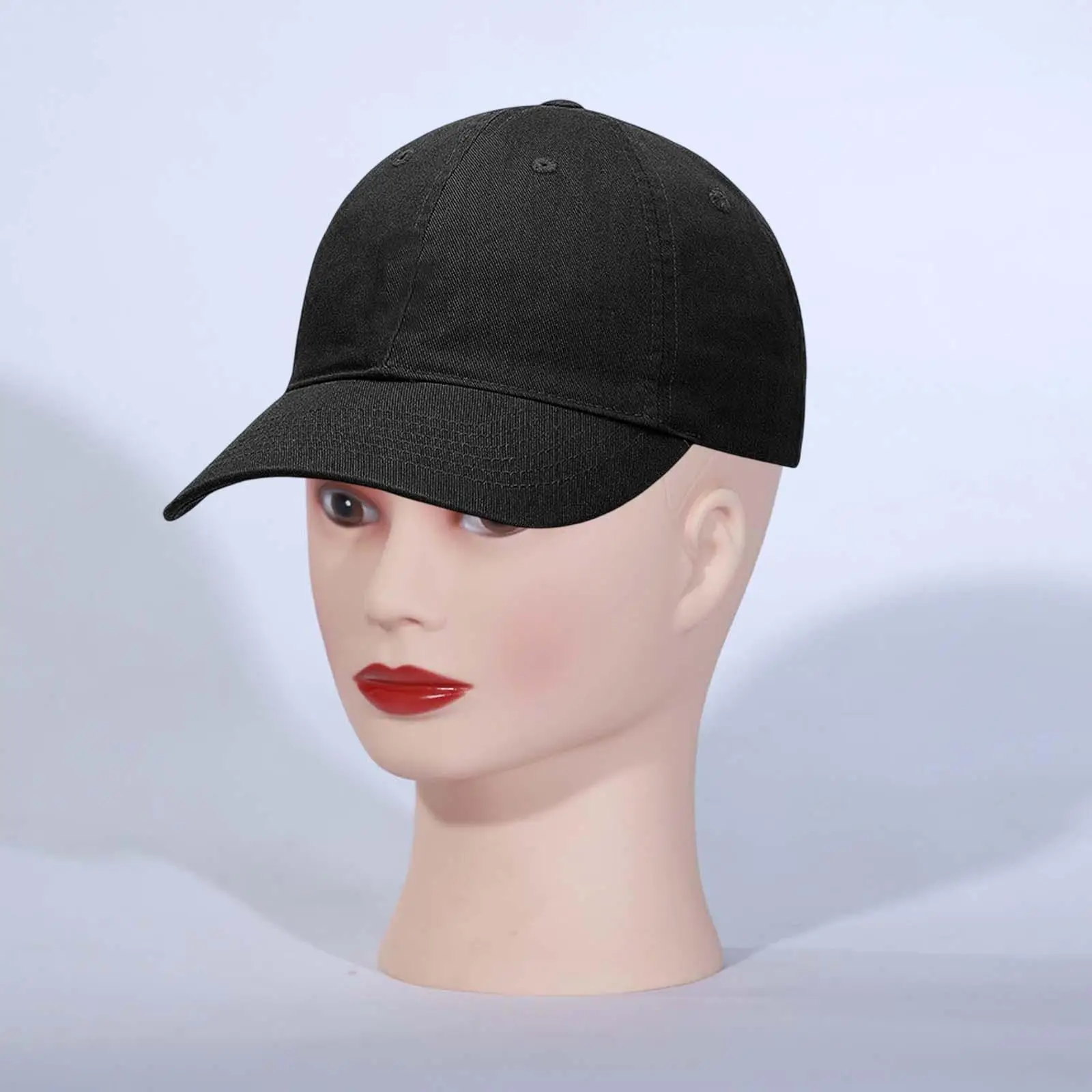 

Realistic Mannequin Head Sturdy Multipurpose Wig Display Head Manikin Head for Jewelry Hair Styling Headphones Hairdressing Hat