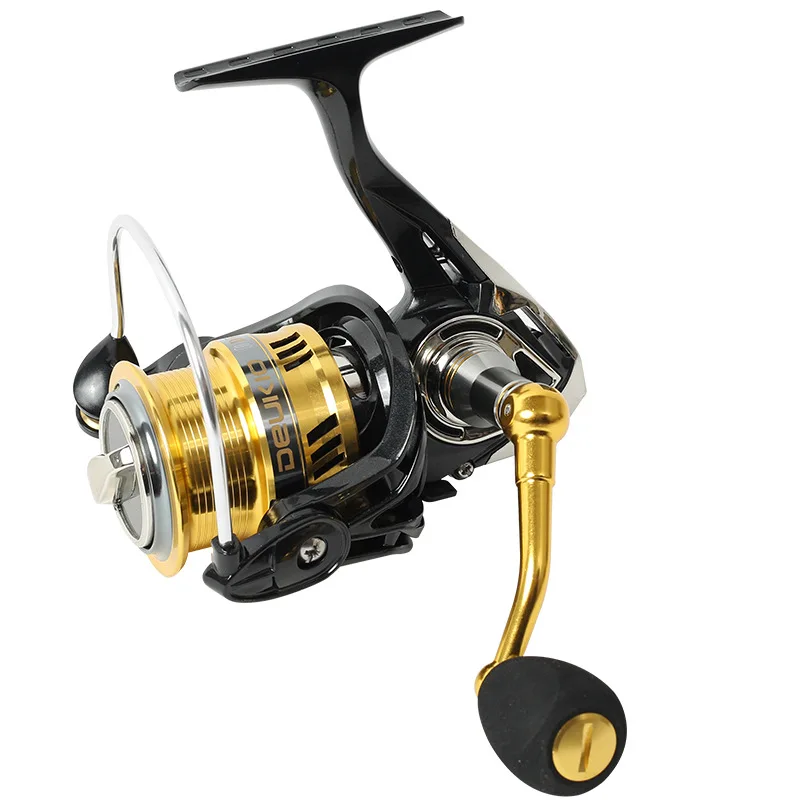 DEUKIO Fishing Reel 5+1BB Water Resistance Spinning Reel Spool 2000/3000 Gear Ratio High Speed Spinning Reel Carp Saltwater