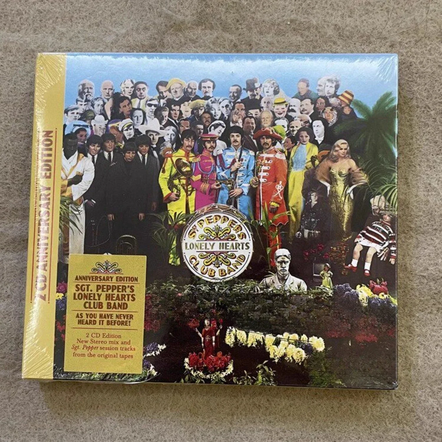 Vintage Psychedelic Pop Rock CD Record, Creative Classic Concept Album, Suitable for Appreciating, Listening and Collecting