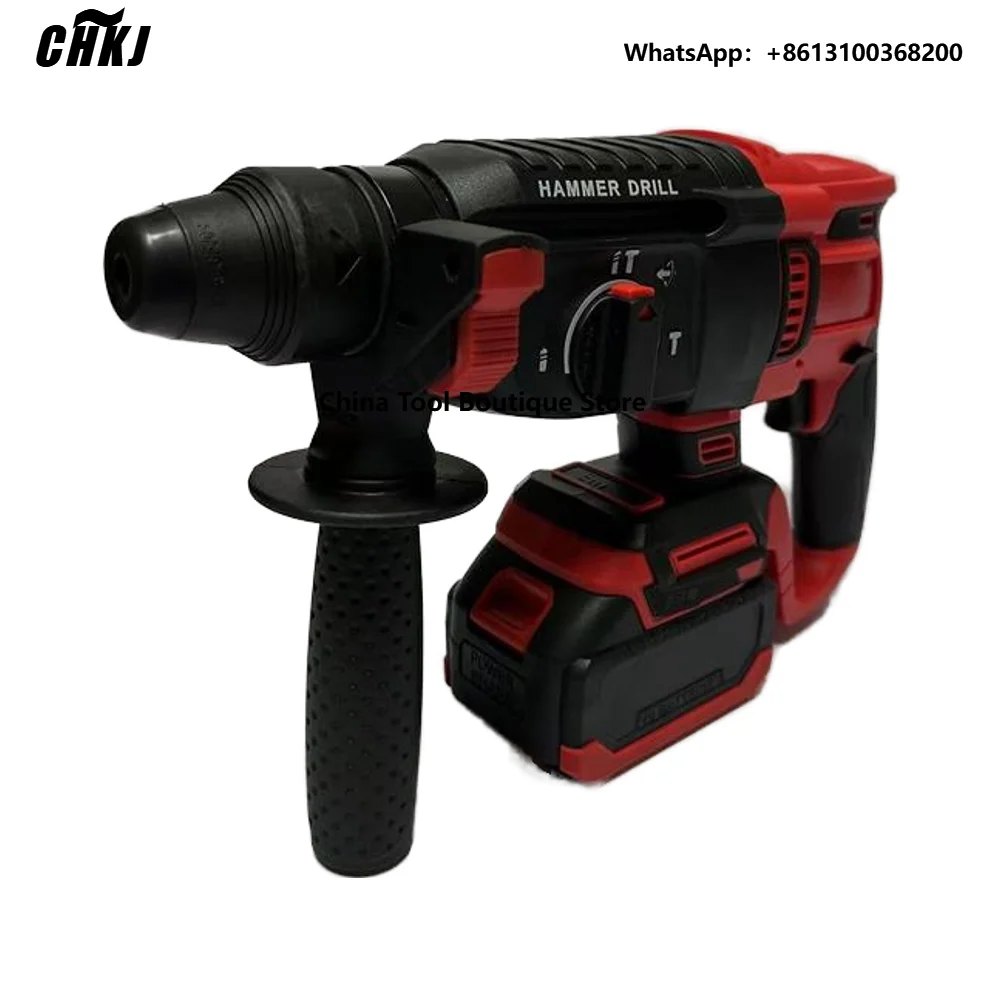 Customisable 21V Electric Cordless Drill Rechargeable Lithium Brushless Impact Wrench Stainless Steel Pick OEM Tool Set Bag