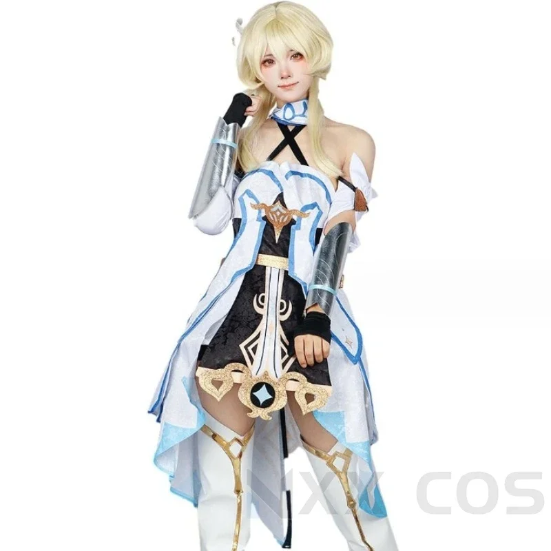 Genshinimpact Lumine costume cosplay rode play Comic Con dress Hallowmas Party parrucche animazione prop