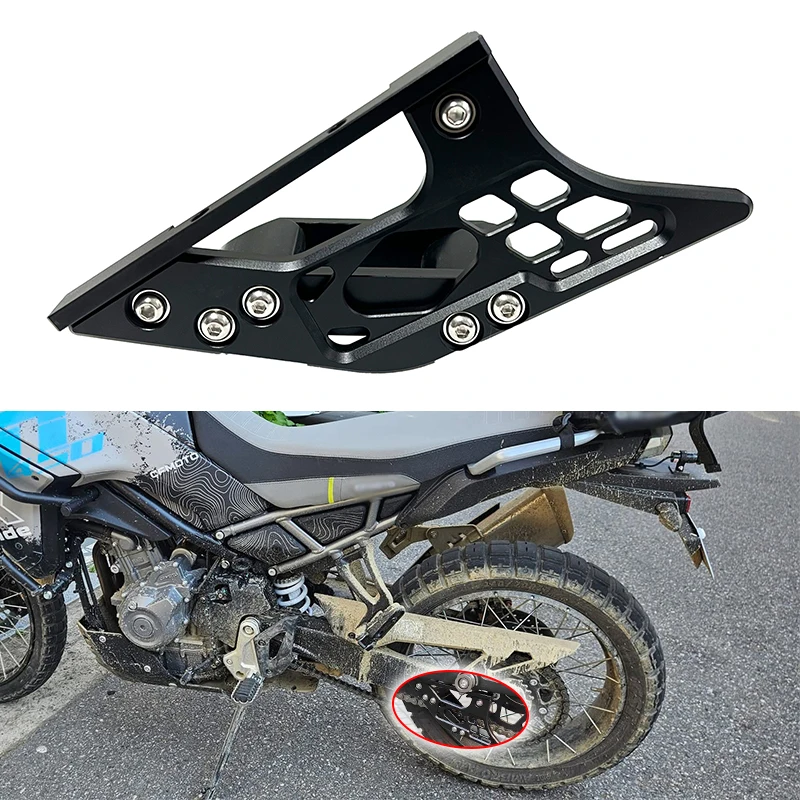 Guide de bras oscillant de chaîne de Moto 450MT, rouleau coulissant, couvercle de protection pour CFMOTO mt450 CF MOTO 450 MT 450mt 2024 2025