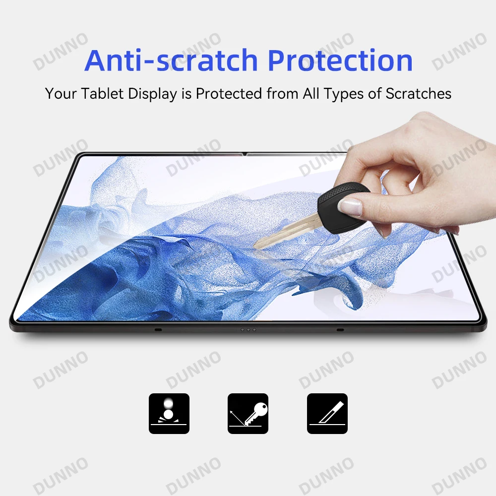 For 2Pcs Samsung Galaxy Tab S6 Lite Tempered Glass Screen Protector For S9 S8 S7 S6 S5e S4 A8 A7 Tab 10.5 10.1 A7 Lite HD Film