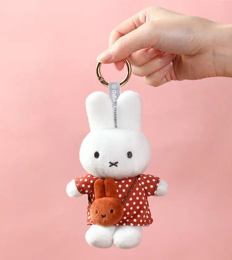 Nieuwe originele Miffy Rabbit reisserie hanger, trendy pop, blind box, rugzakdecoratie, bureaucollectie, speelgoed, verjaardagscadeaus