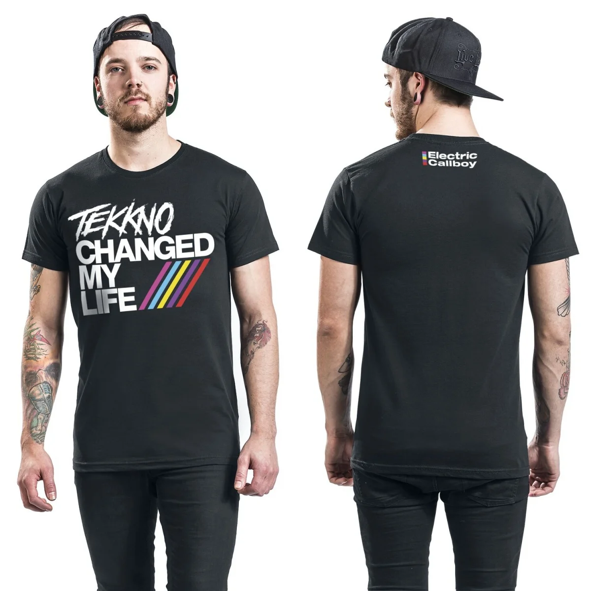 Best Electric Callboy Graphic Cotton T-shirt Unisex Summer Short Sleeve Fashion Brand Tee Luxury Casual Vintage Tees view 2
