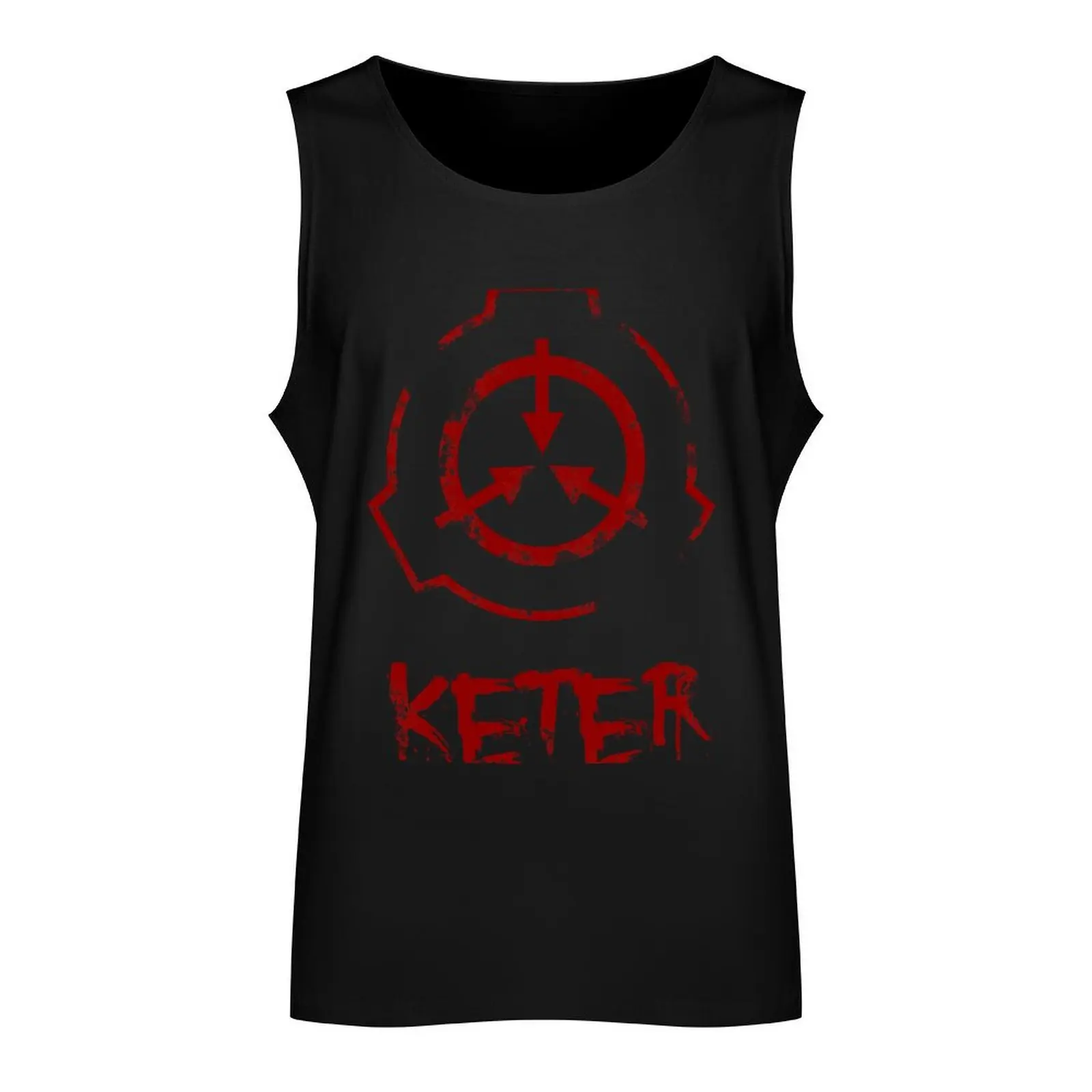 SCP foundation: Keter Tank Top men gym clothing gym clothes man Men sleeveless tee