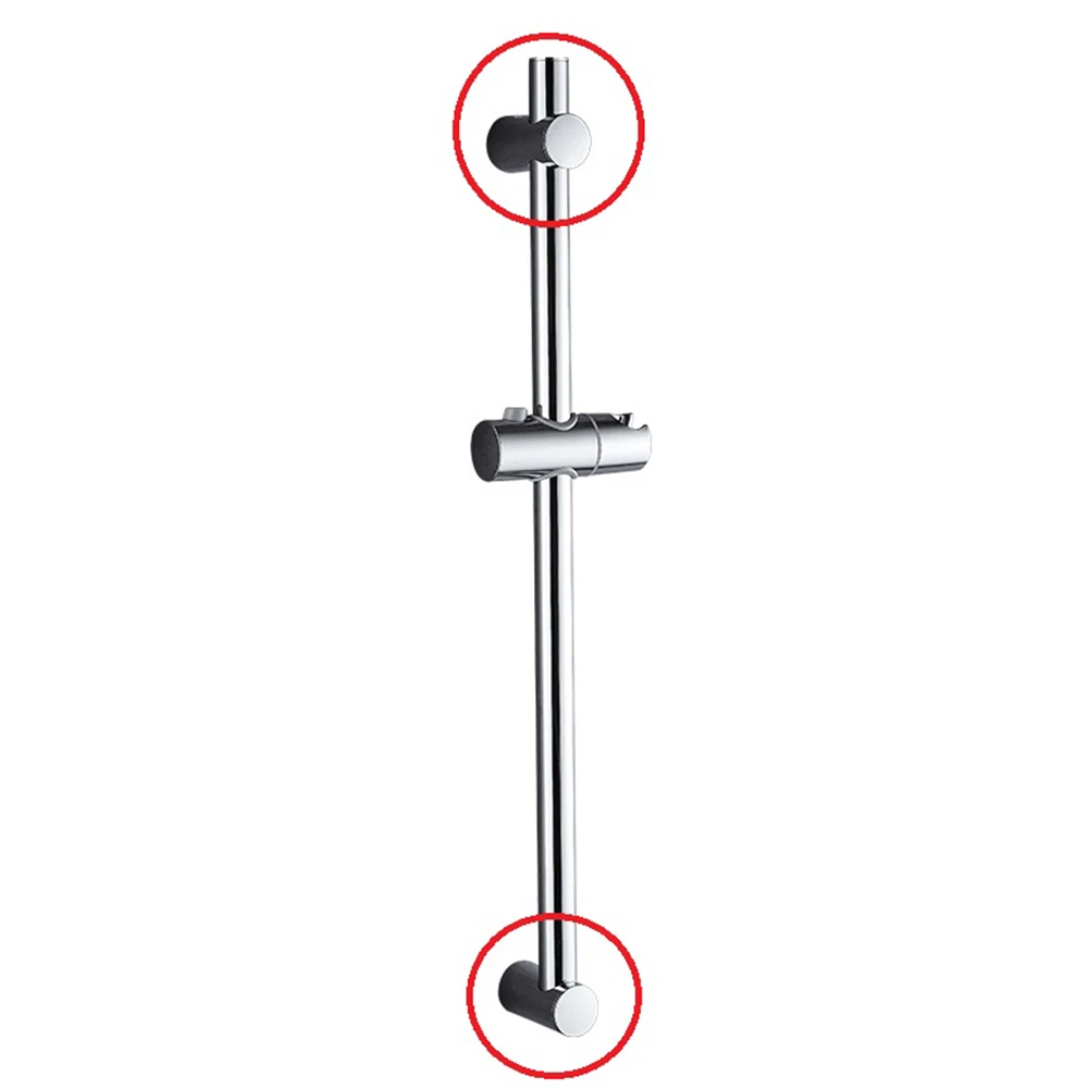 22mm Shower Bar  Bracket Riser  Bracket Wall  Rod Rail Shower Fitting Holder ABS Brackets Bathroom Accessories