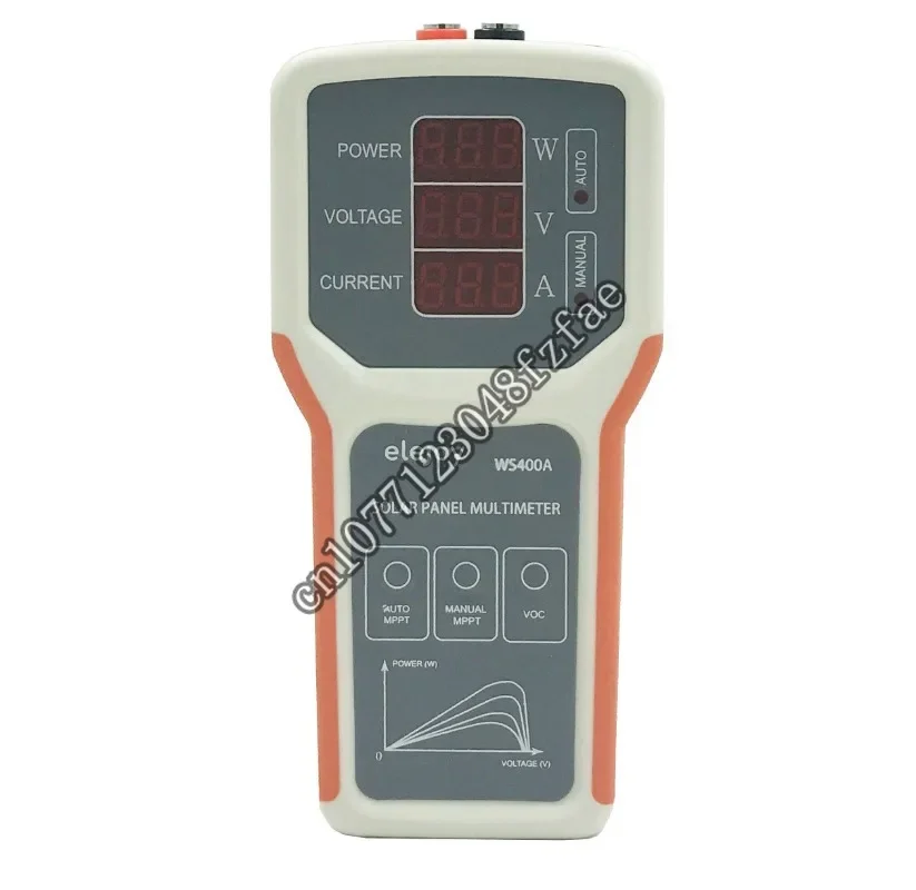 ELEJOY WS400A LED Smart MPPT Solar Panel Multimeter Energy Systems Solar Panel Tester VOC Test Power Meter Current Meter