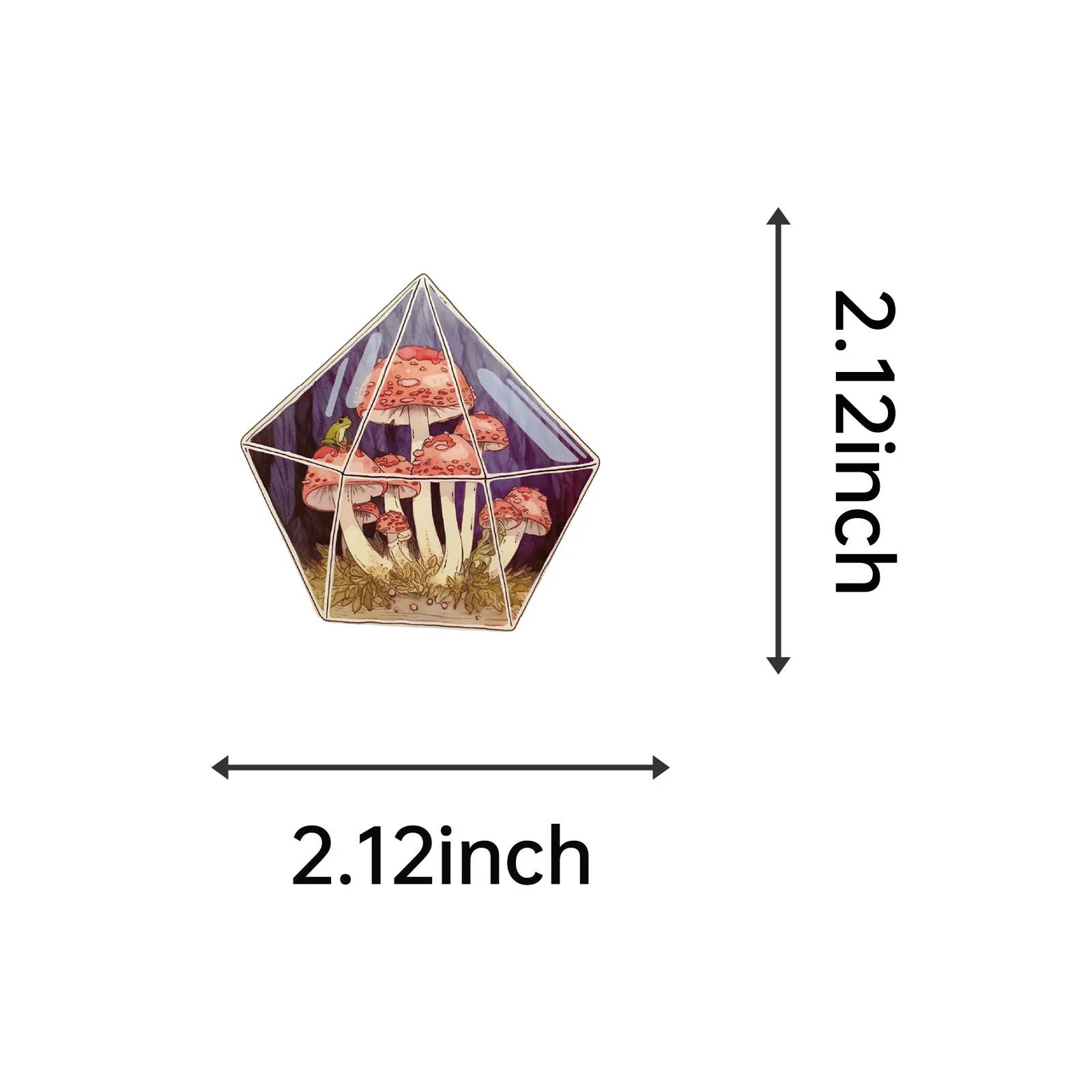 50PCS Kawaii Pilz Aufkleber Vintage Pilz Aufkleber Laptops Gepäck Tagebuch Skateboards Coole Gitarre Motorrad Aufkleber