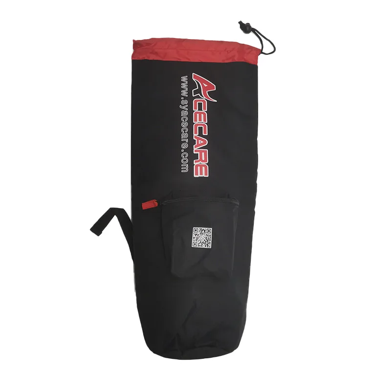 Imagem -04 - Acecare Fibra de Carbono Cilindro Mochila Hpa Tanque Case Protetor Bolsa de Mergulho de Compressão 6.8l