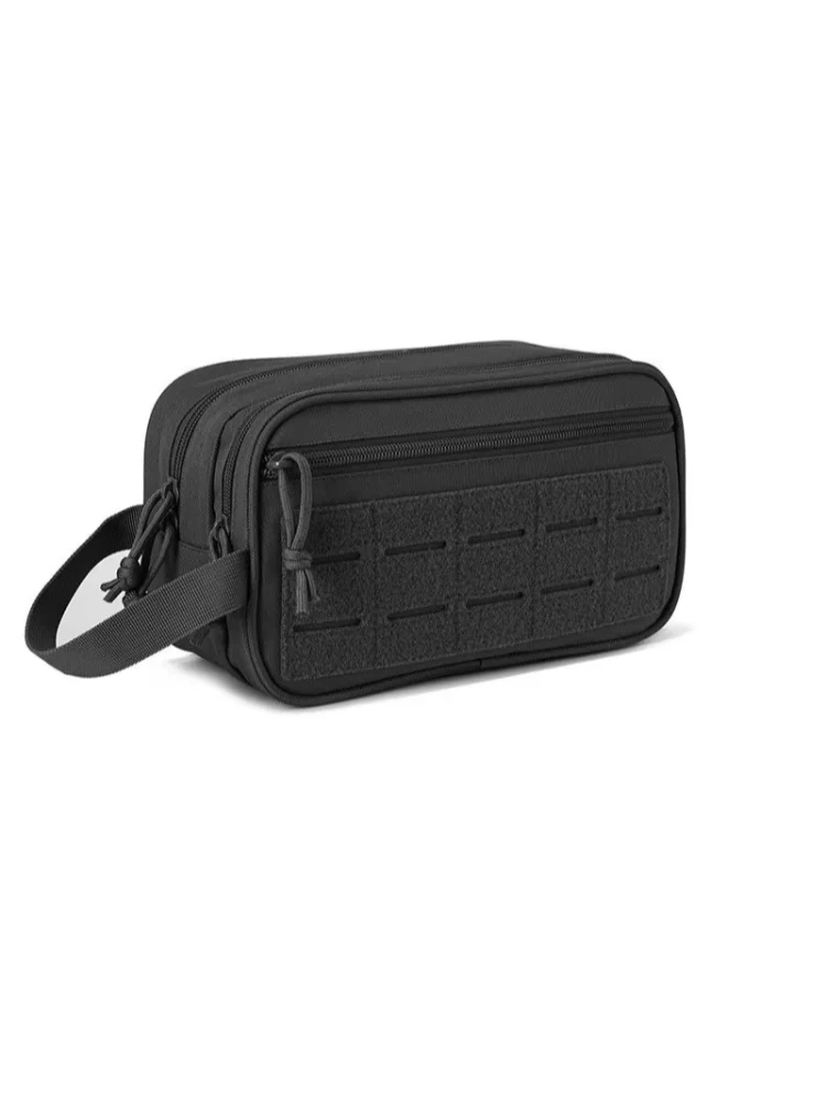 HOMEFISH Tactical Toiletry Bag For Men Hygiene Bag Tool Molle Pouches Small Dopp Kit Mens Shaving Kit Travel shower Makeup