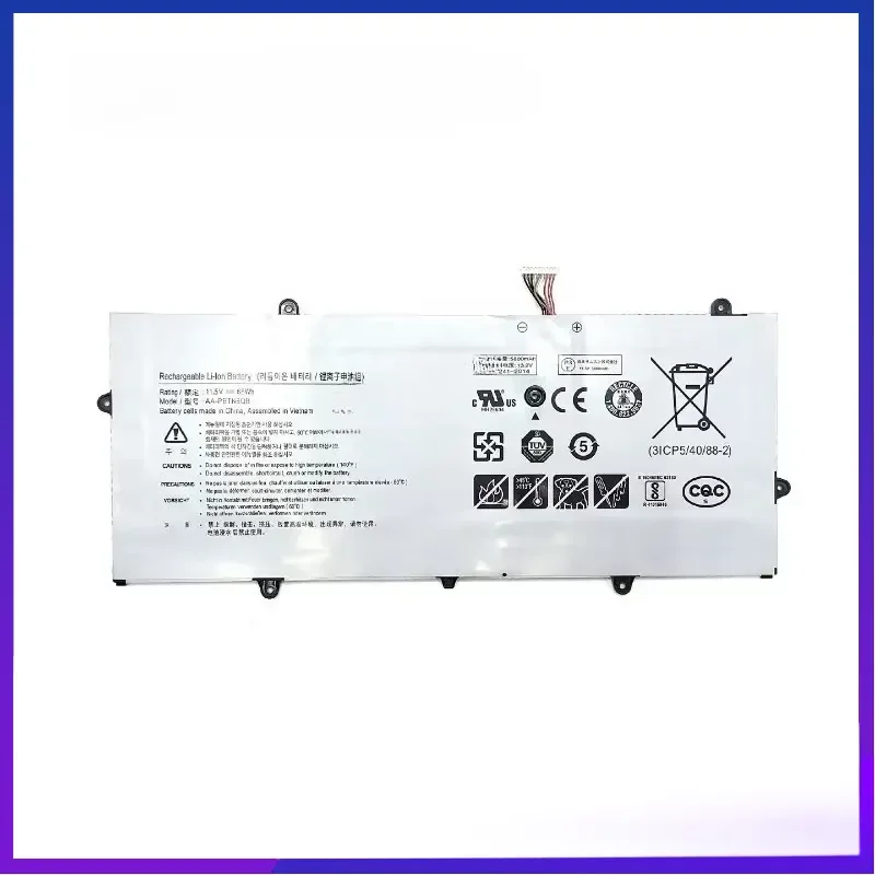 New 11.5V 66Wh Laptop Battery AA-PBTN6QB For Samsung Notebook 9 900X5N NT900X5N-L58L L58R L58SS L58WS NT900X5N-L59SS NP900X5N