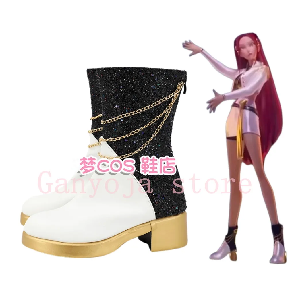 Buty KPop Demon Hunters Rumi Zoey Mira Buty do Tańca Strój Buty Cosplay Buty dla Dorosłych i Dzieci na Halloween Karnawał