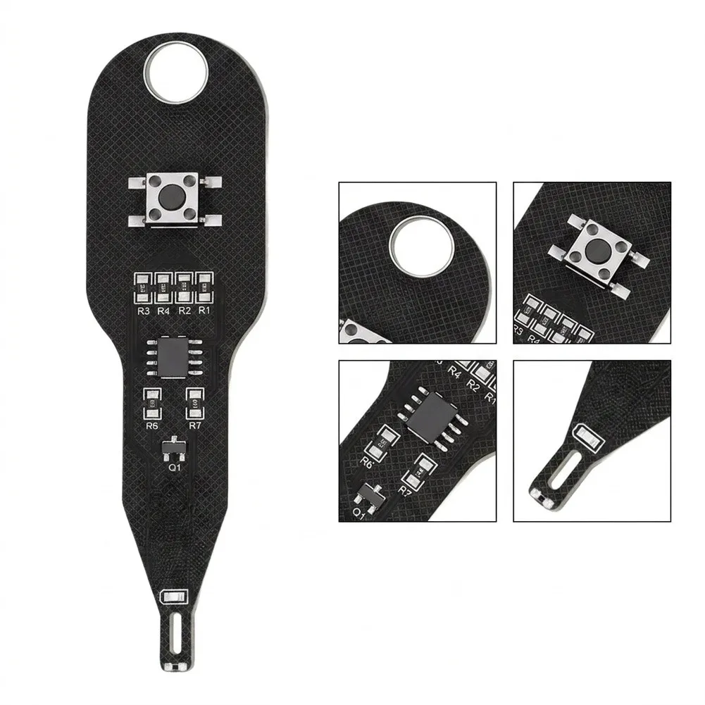 Green LED Indicating Inductor Fault Detector M093 for Non-Soldering Testing of Coils on Computer Motherboards and PSUs