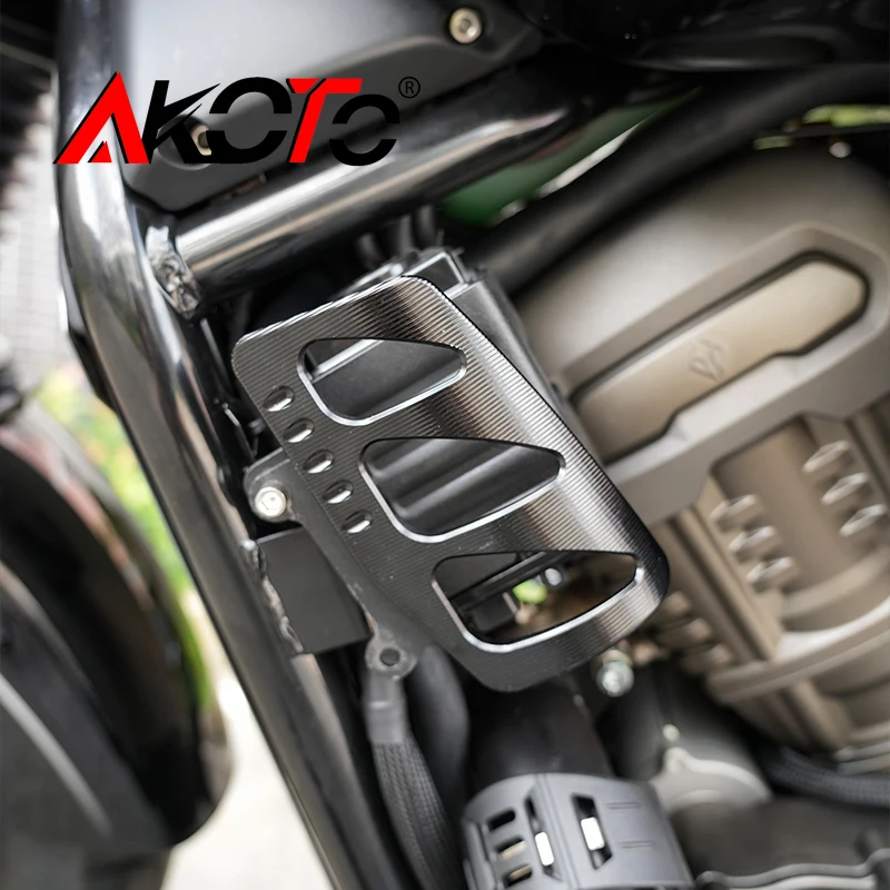 

FOR BENDA Dark Flag 950 DarkFlag 950 Motorcycles Aluminum Accessories Side Carbon Canister Cover Protection Guard DarkFlag950