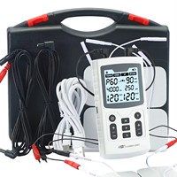 60 Massage Modes 4 In 1 Electric Muscle Stimulator Combo Physiotherapy Therapy 4000Hz EMS IFC RUSS TENS Pulse Electrostimulator